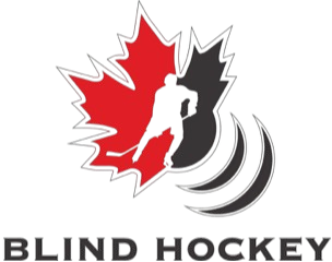 The Canadian Blind Hockey logo